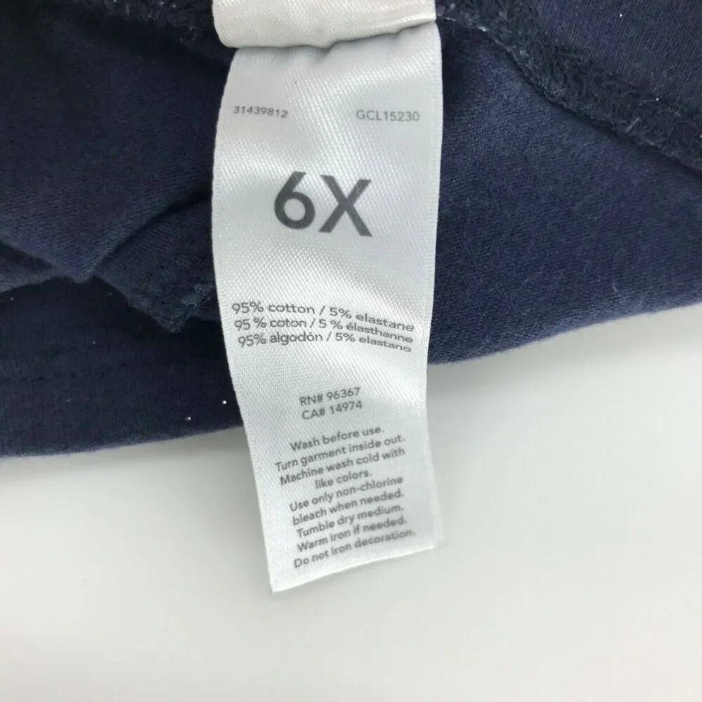 Osh Kosh Bgosh Kid’s Girl Leggings Sz 6X